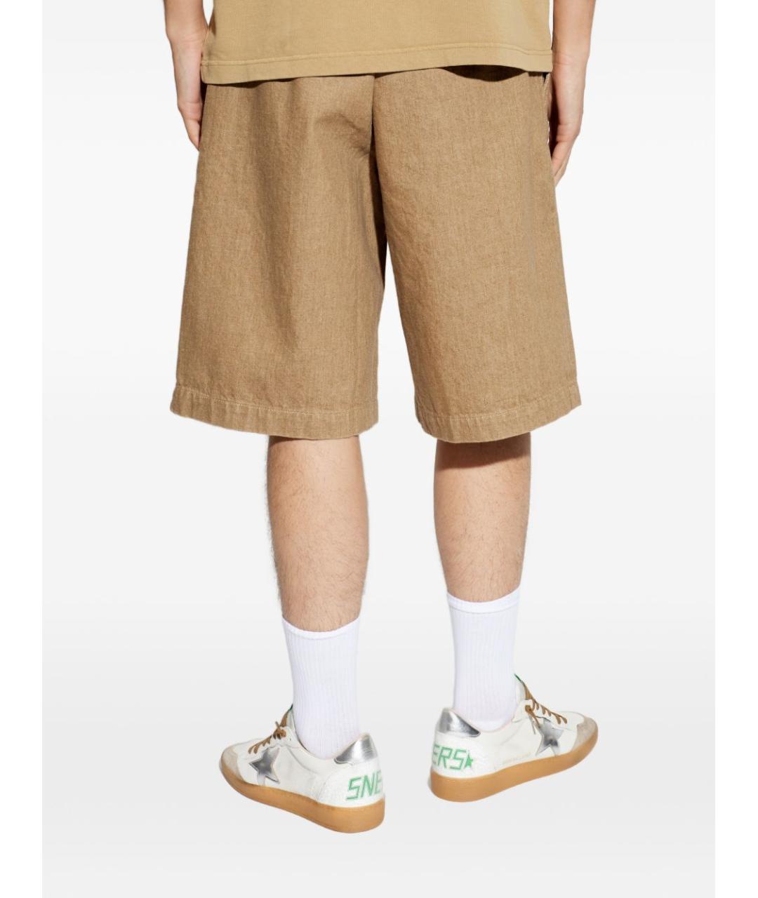 JACQUEMUS Бежевые хлопковые шорты, фото 3