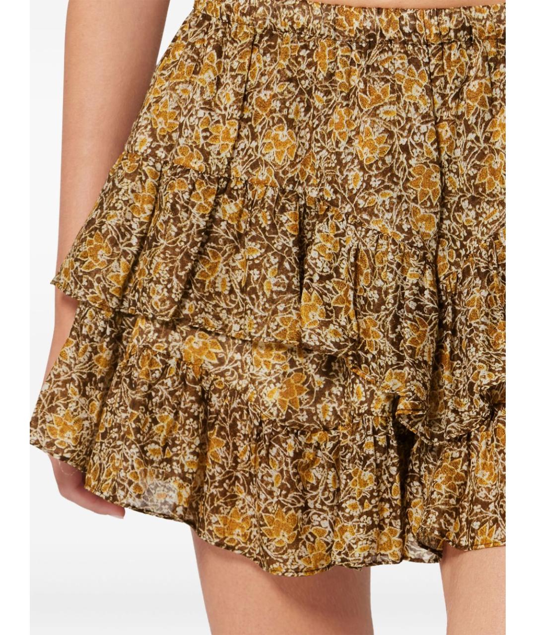 ISABEL MARANT ETOILE Хаки хлопковые шорты, фото 3