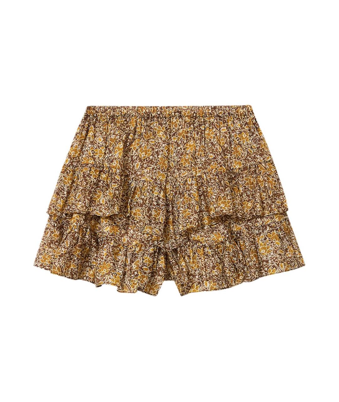 ISABEL MARANT ETOILE Хаки хлопковые шорты, фото 1