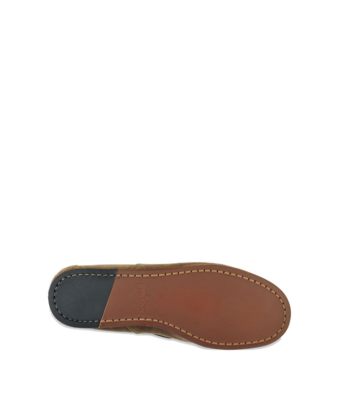 SEBAGO Коричневые кожаные лоферы, фото 2