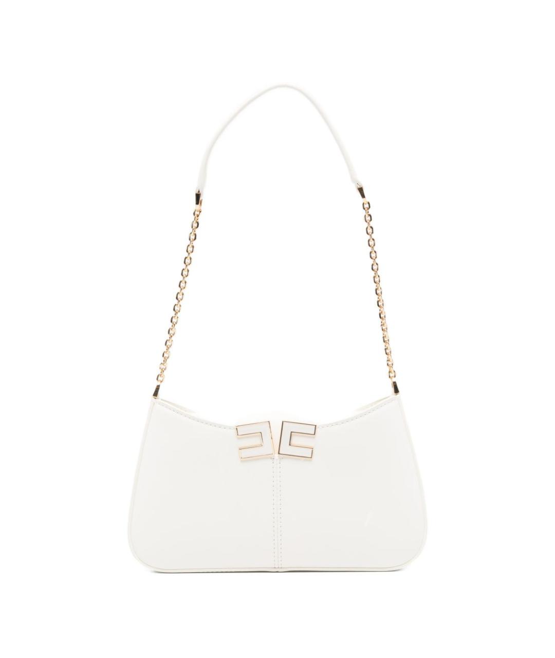 ELISABETTA FRANCHI Белая сумка через плечо, фото 1