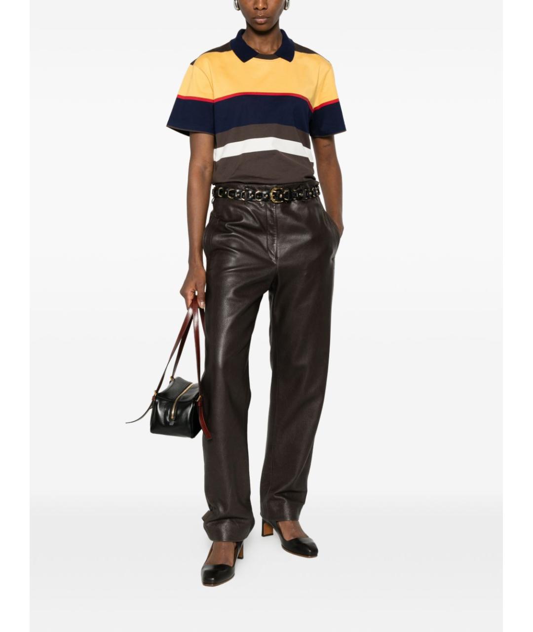 VERSACE Мульти хлопковая футболка, фото 5