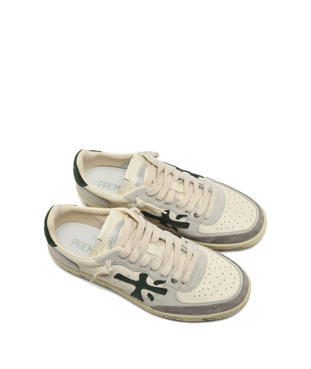 PREMIATA Кожаные низкие кроссовки / кеды, фото 2