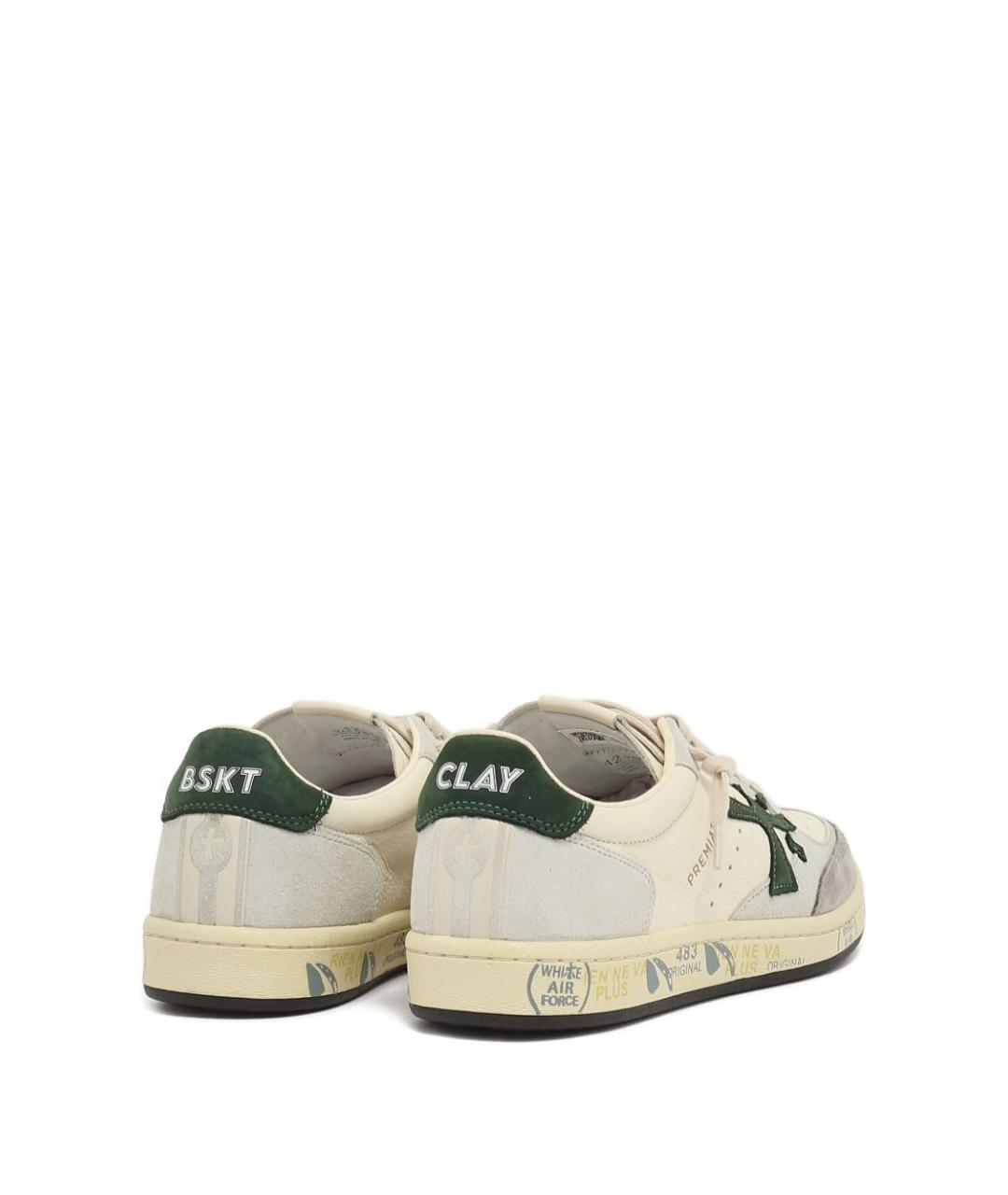 PREMIATA Кожаные низкие кроссовки / кеды, фото 3