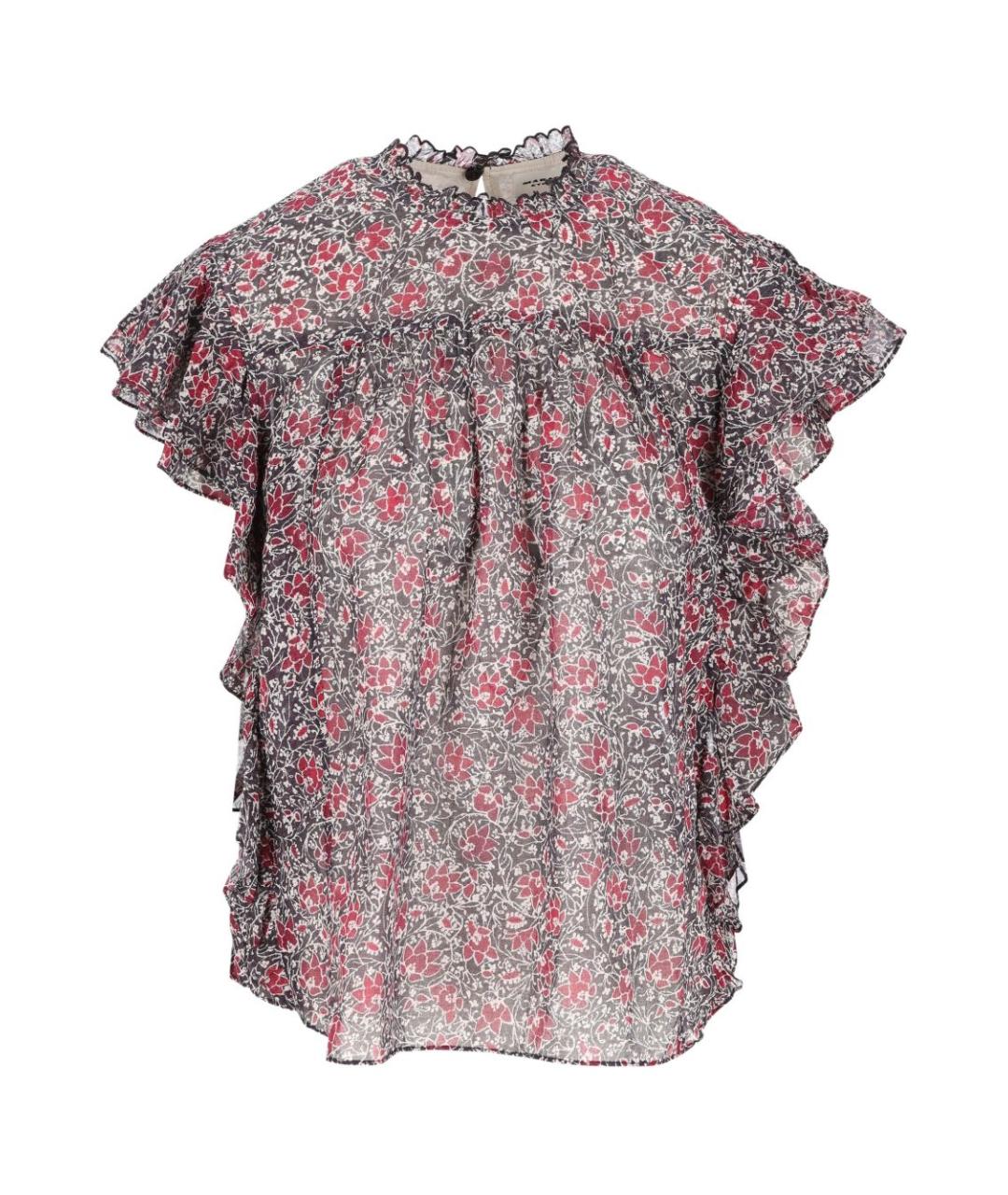 ISABEL MARANT ETOILE Розовая хлопковая майка, фото 1