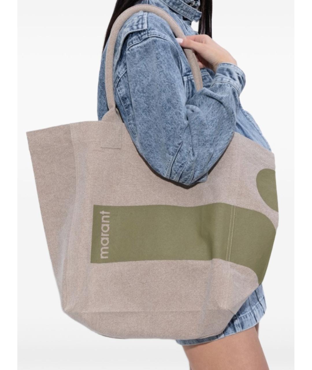 ISABEL MARANT Мульти хлопковая сумка тоут, фото 4