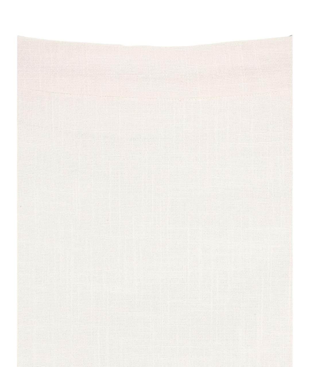 ISABEL MARANT ETOILE Белая хлопковая юбка мини, фото 3