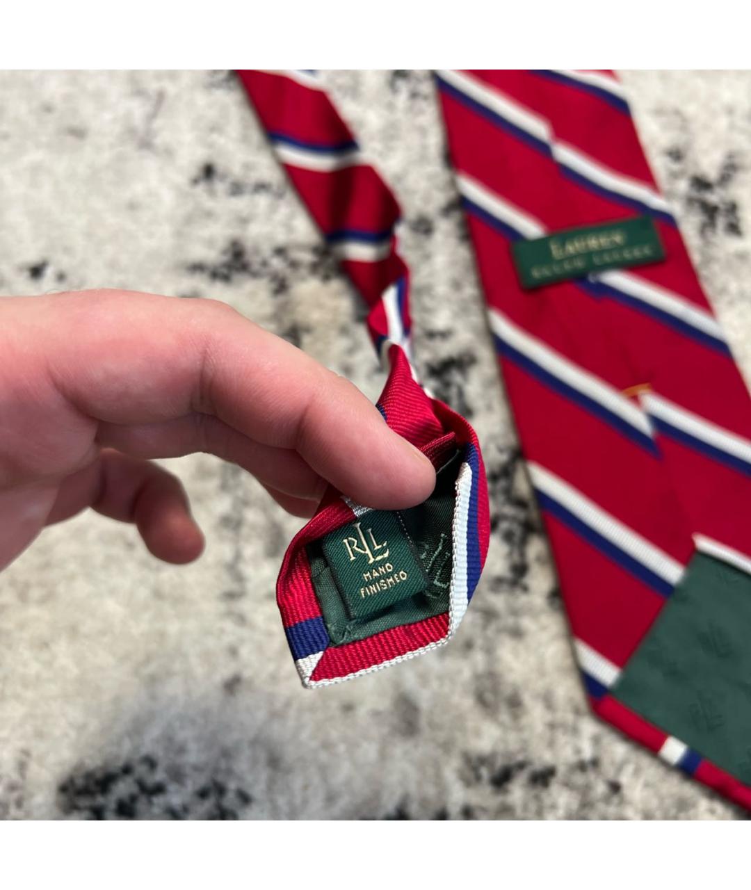 RALPH LAUREN Шелковый галстук, фото 5