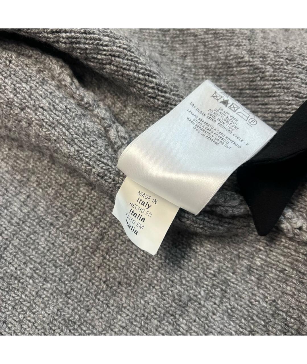 RED VALENTINO Серый кардиган, фото 7