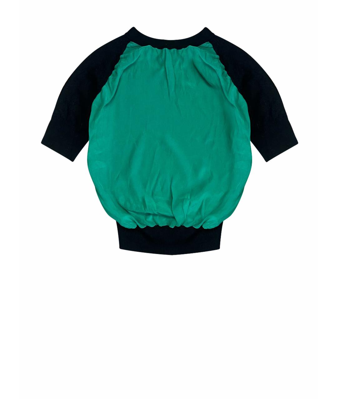 JIL SANDER Зеленый шерстяной джемпер / свитер, фото 1