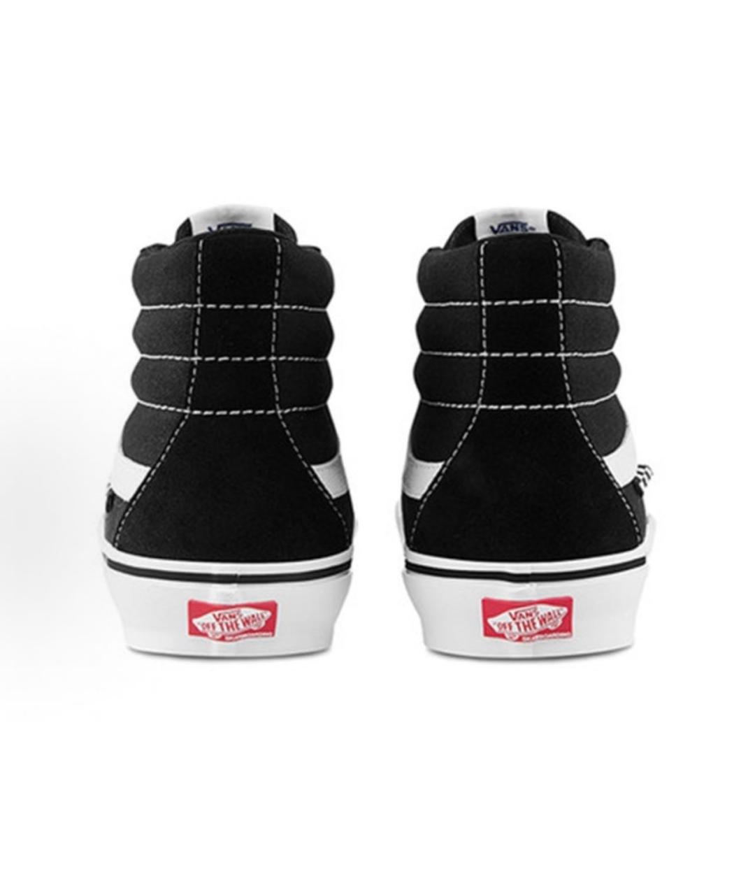 VANS Черные замшевые высокие кроссовки / кеды, фото 4