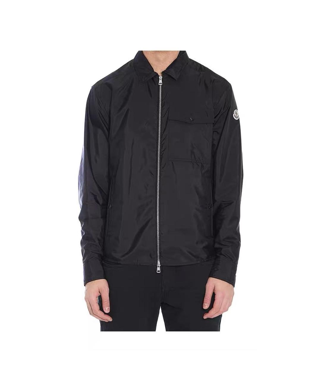 MONCLER Черная куртка, фото 5