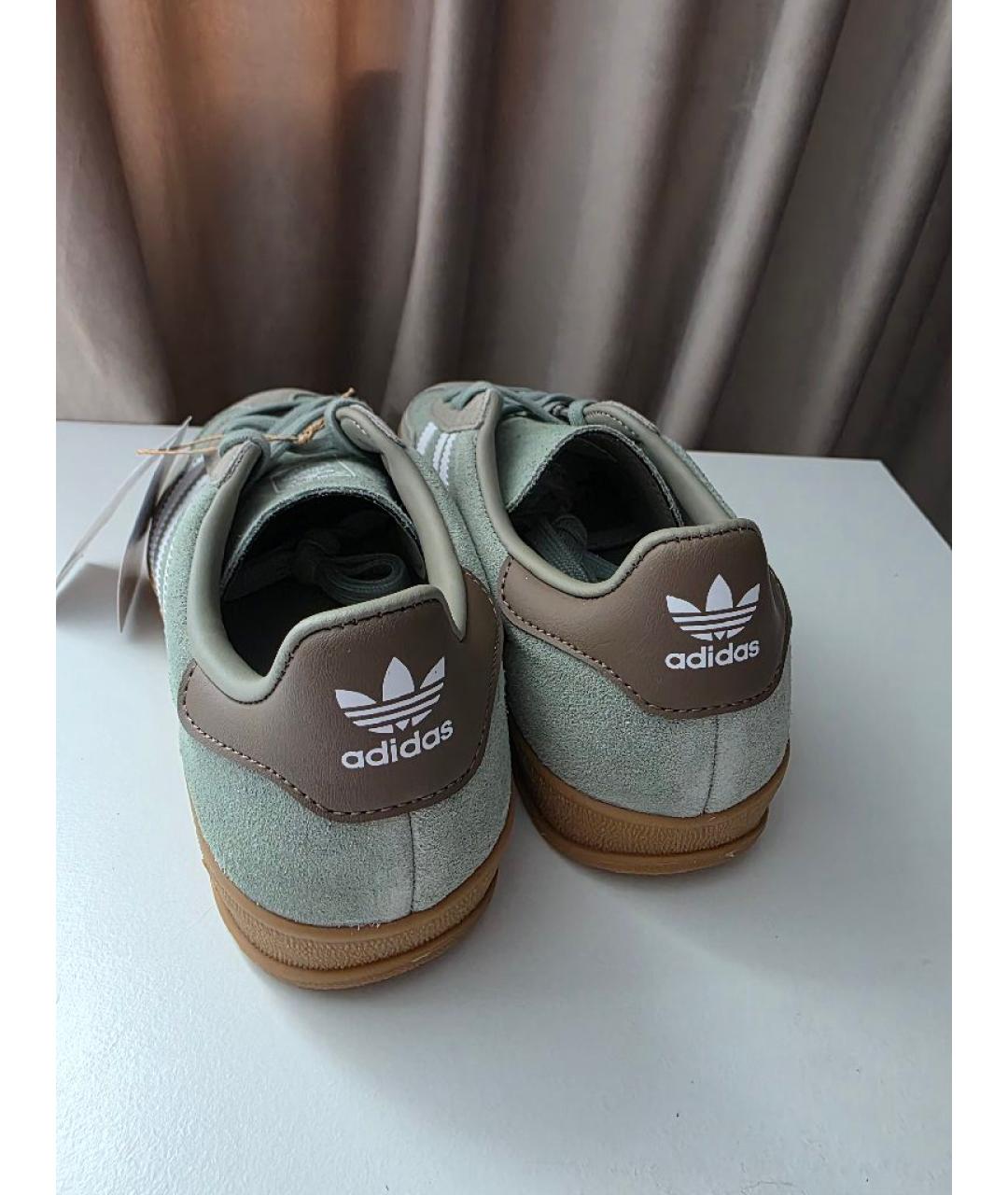 ADIDAS Коричневые замшевые кеды, фото 8