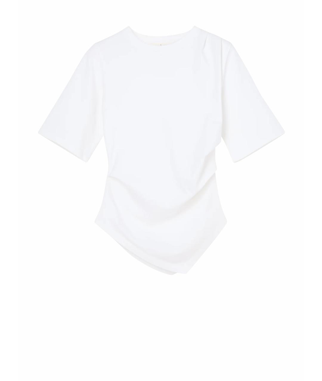 ROHE Белая хлопковая футболка, фото 1