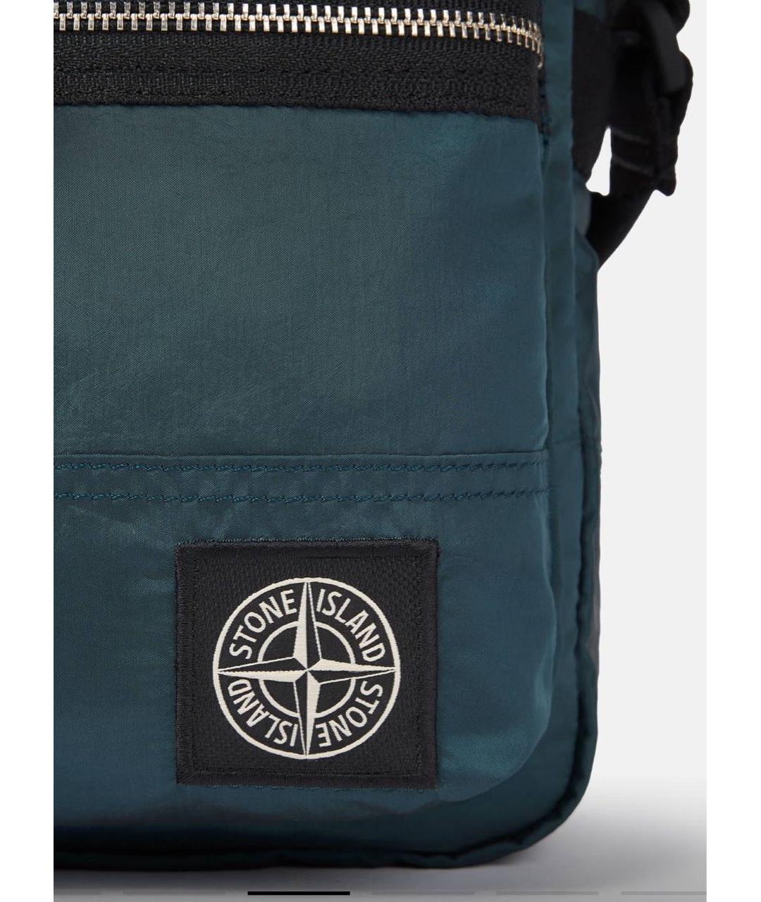 STONE ISLAND Зеленая сумка на плечо, фото 4