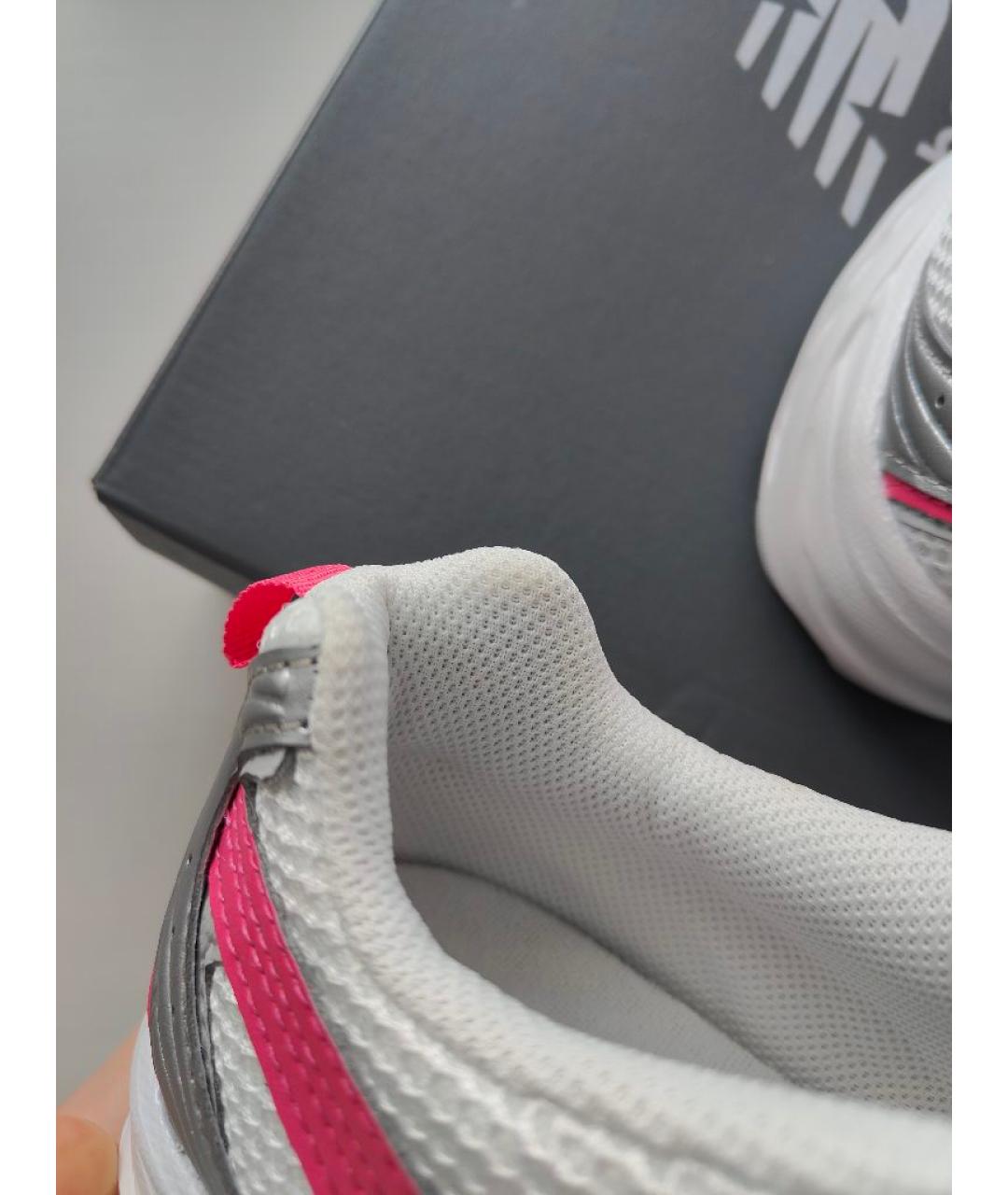 NEW BALANCE Белые текстильные кроссовки, фото 8