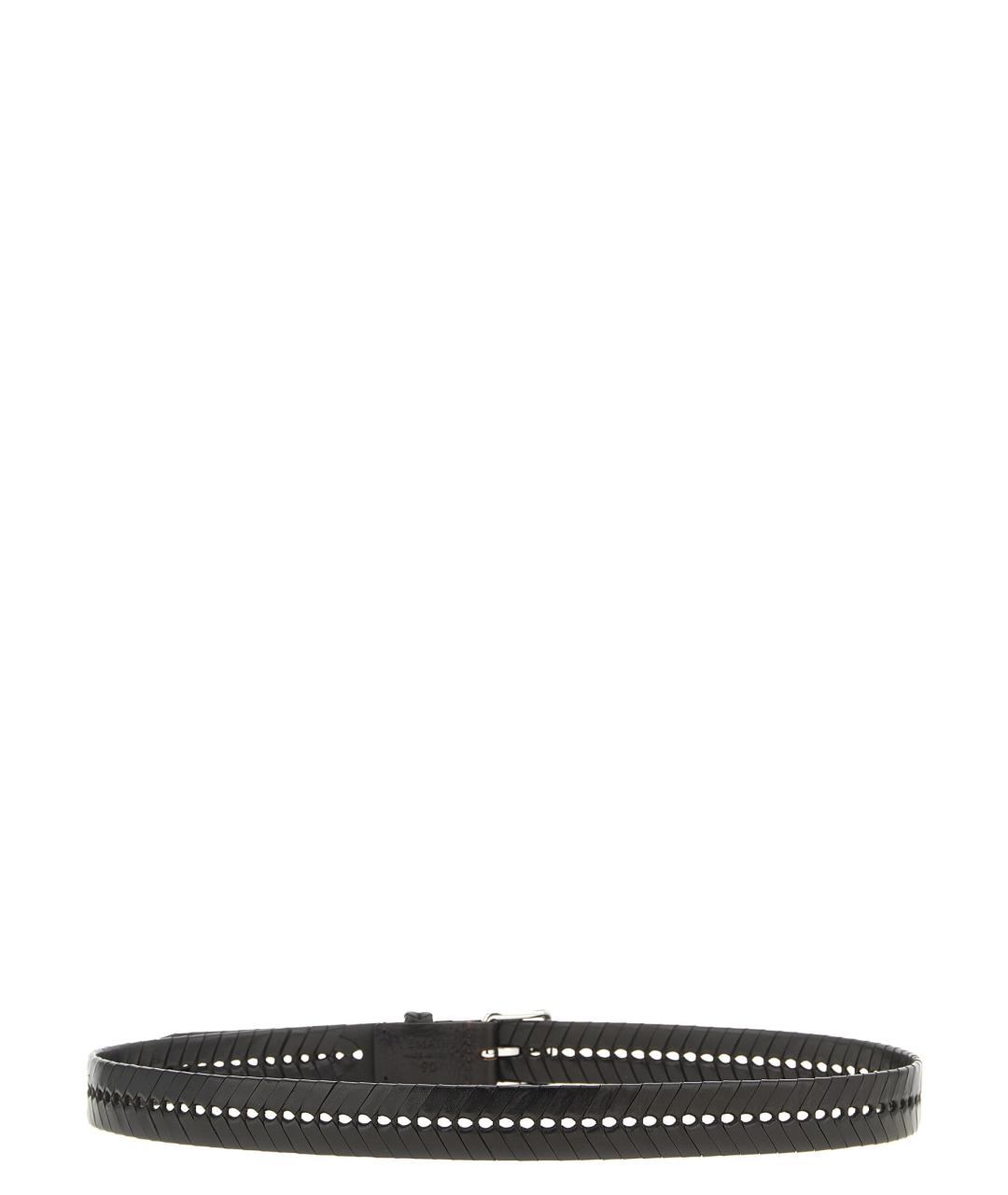 LEMAIRE Коричневый кожаный ремень, фото 2