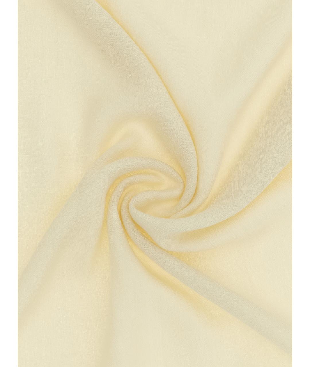 MAX MARA Бежевый шерстяной шарф, фото 3