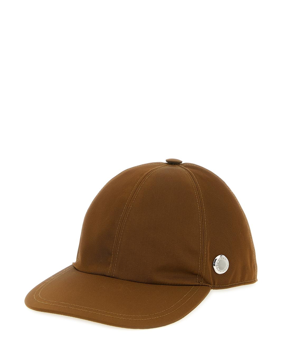 STELLA MCCARTNEY Коричневая синтетическая кепка, фото 2