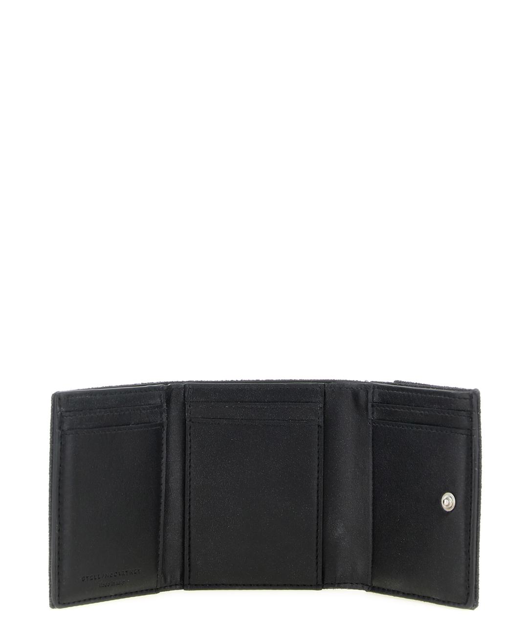 STELLA MCCARTNEY Черный кошелек из искусственной кожи, фото 3