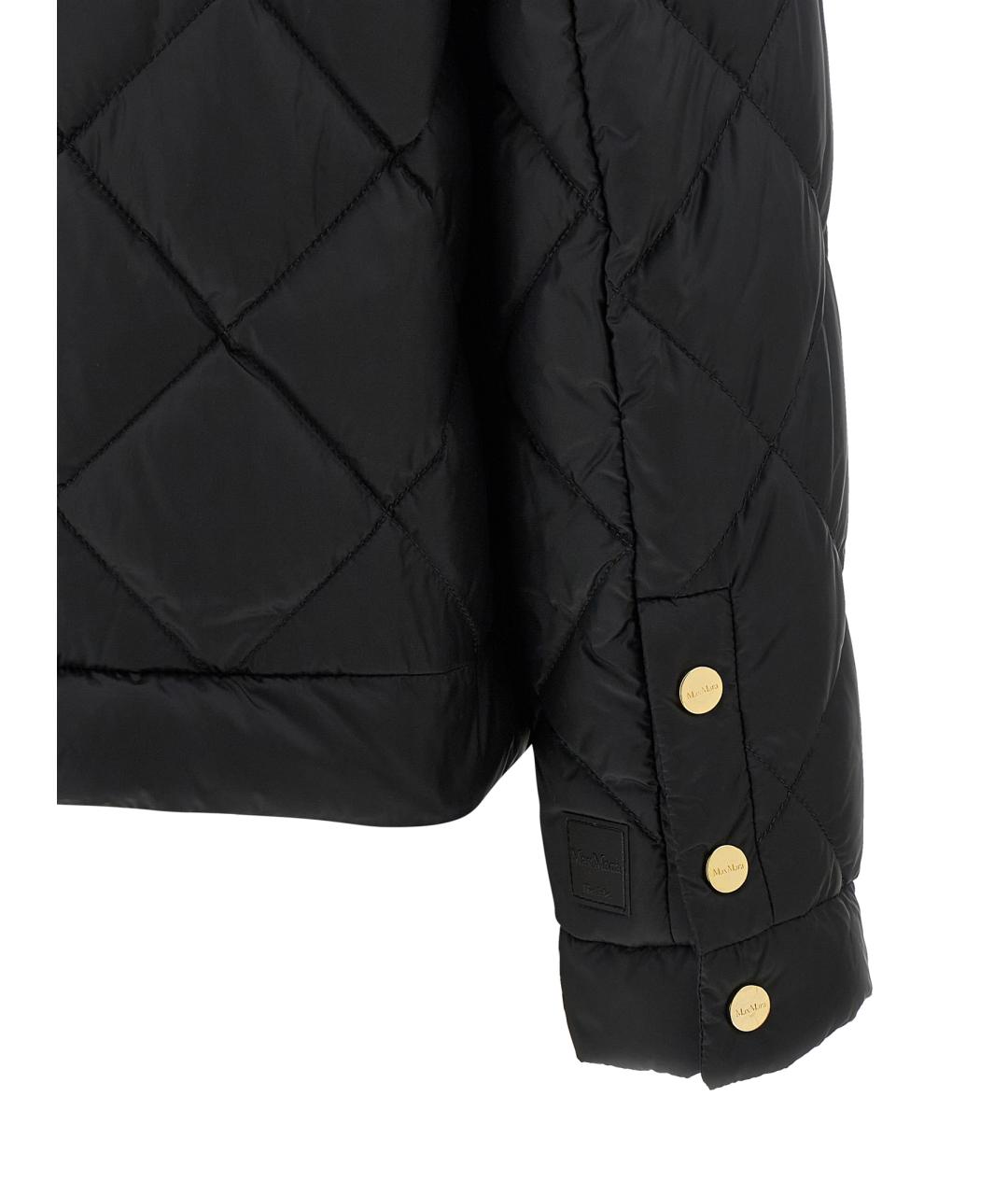 MAX MARA Черная полиамидовая куртка, фото 4