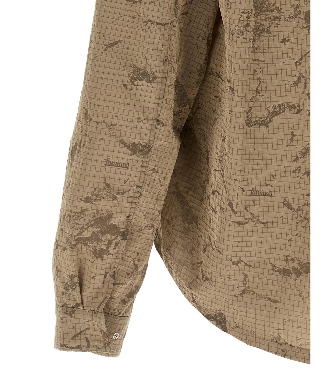 LAMINAR Бежевая полиамидовая куртка, фото 4