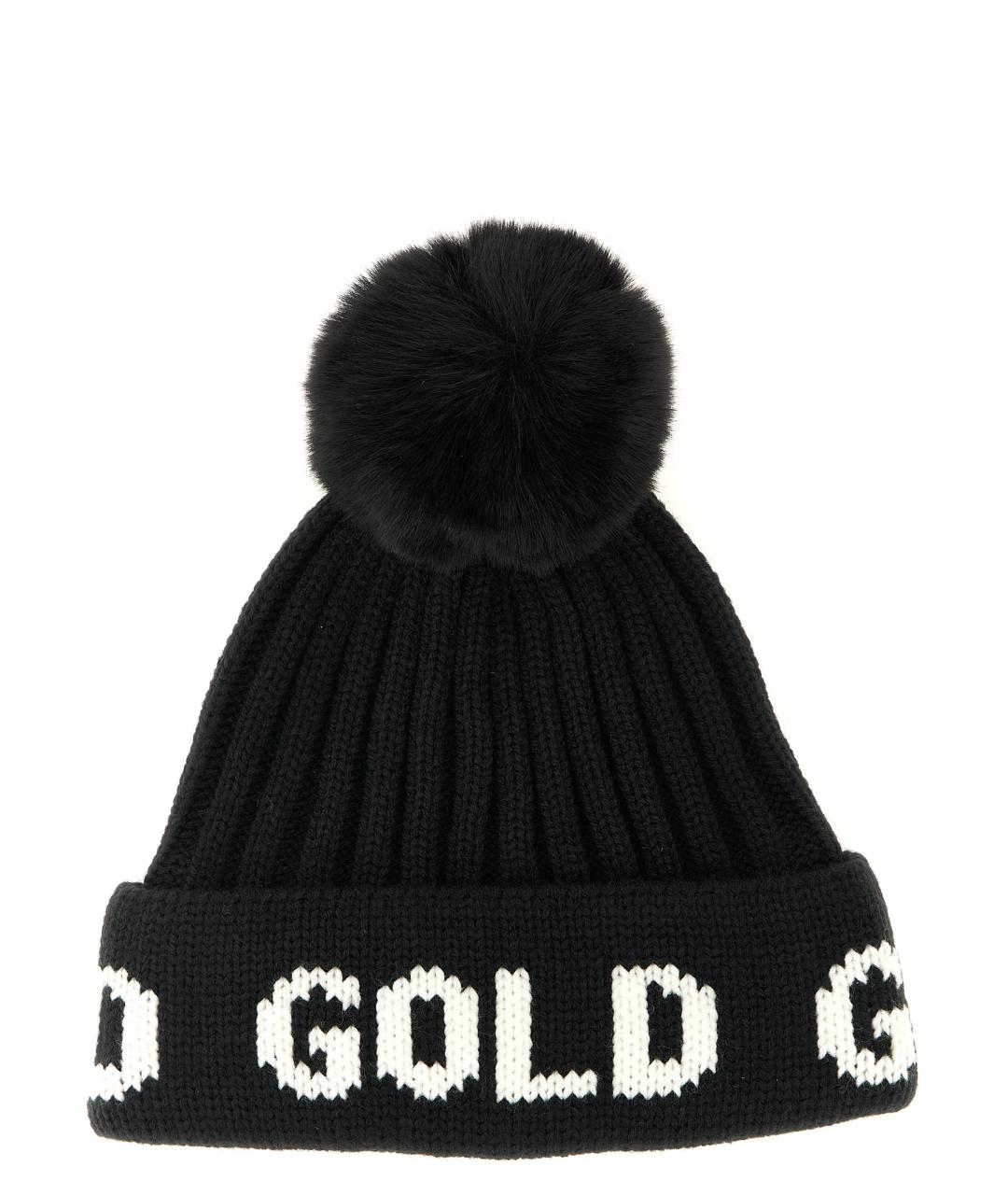 Goldbergh Черная синтетическая шапка, фото 1