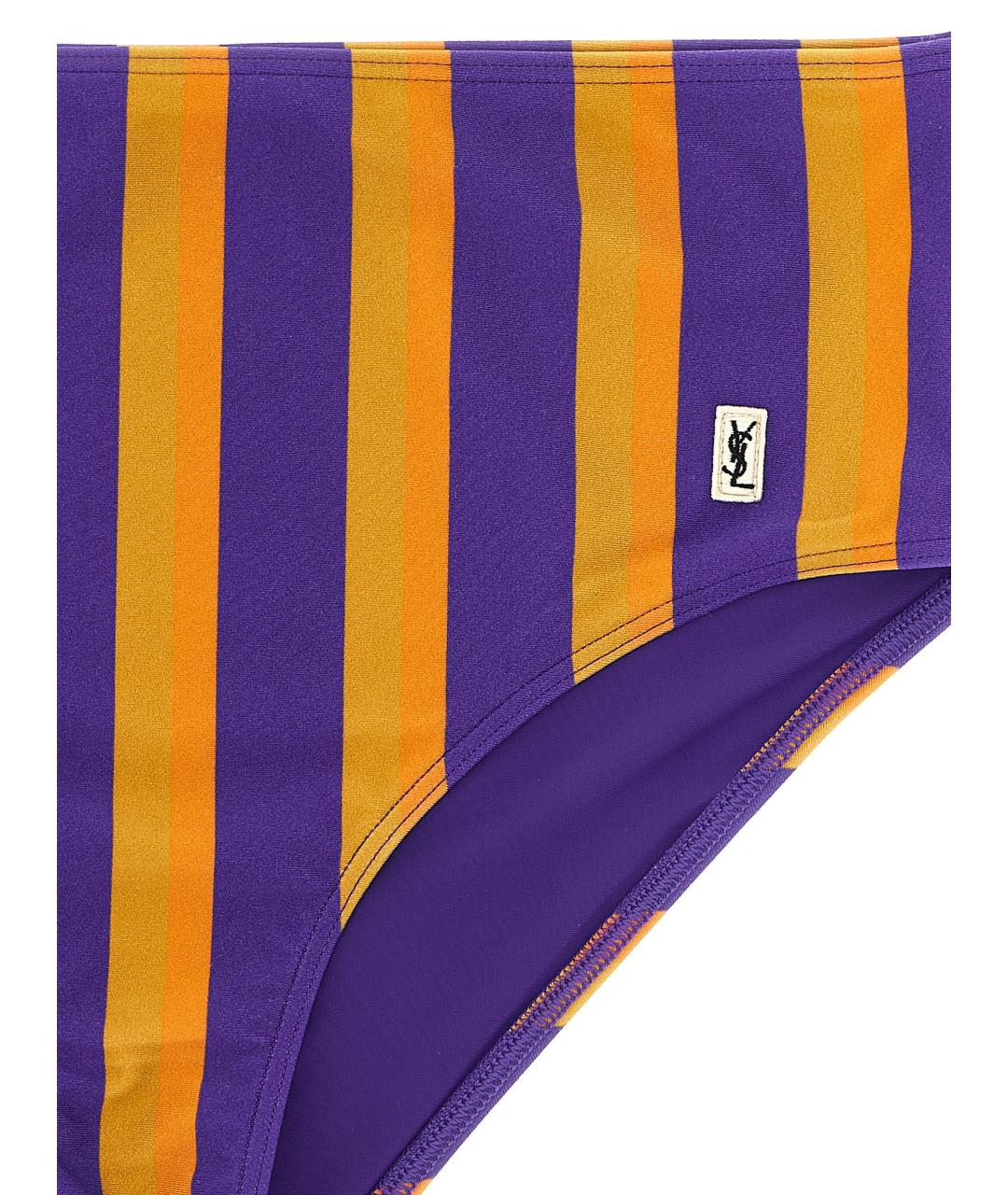 SAINT LAURENT Мульти полиамидовый купальник, фото 3