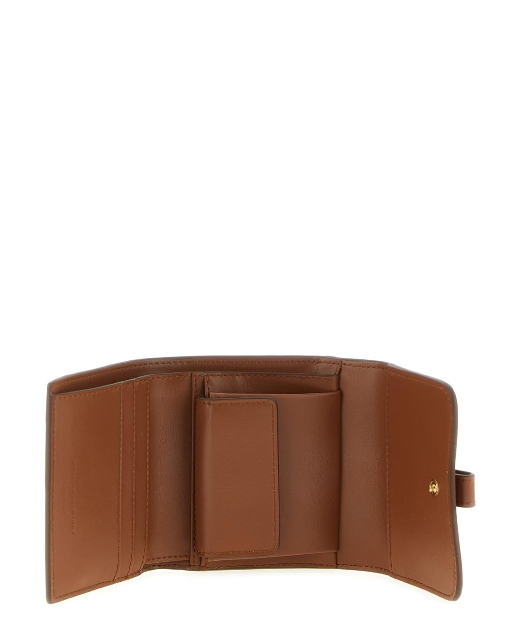 STELLA MCCARTNEY Коричневый кошелек из искусственной кожи, фото 3