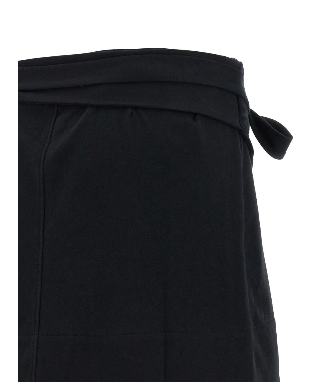 ISABEL MARANT Черная хлопковая юбка мини, фото 4