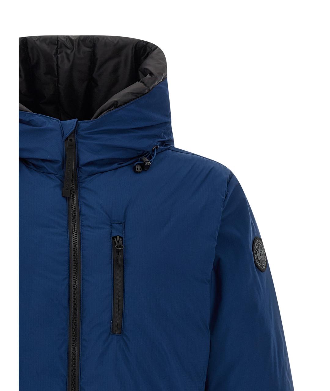 CANADA GOOSE Синий полиэстеровый пуховик, фото 3