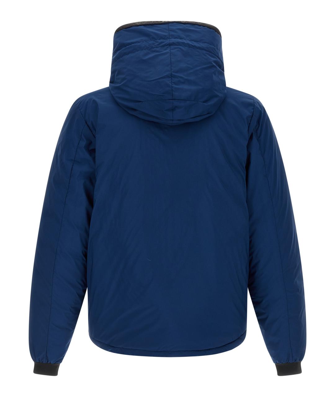 CANADA GOOSE Синий полиэстеровый пуховик, фото 2