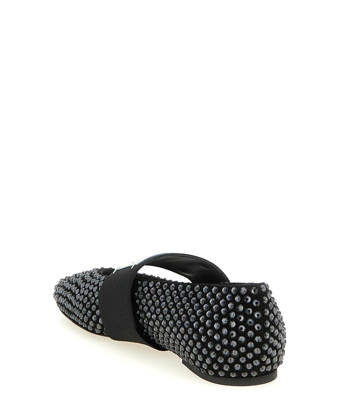 GIVENCHY Черные кожаные балетки, фото 3