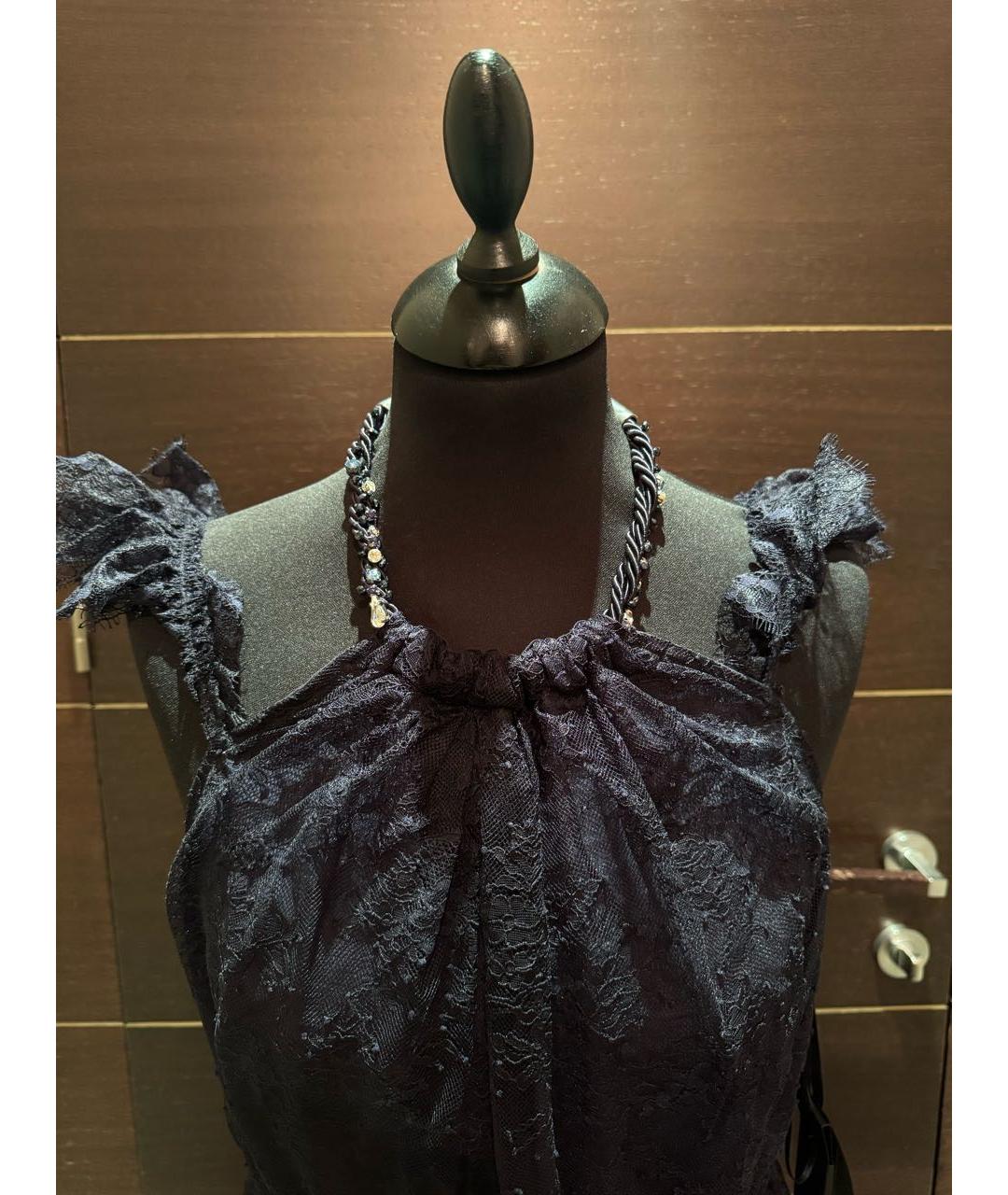 PINKO Черное вечернее платье, фото 3