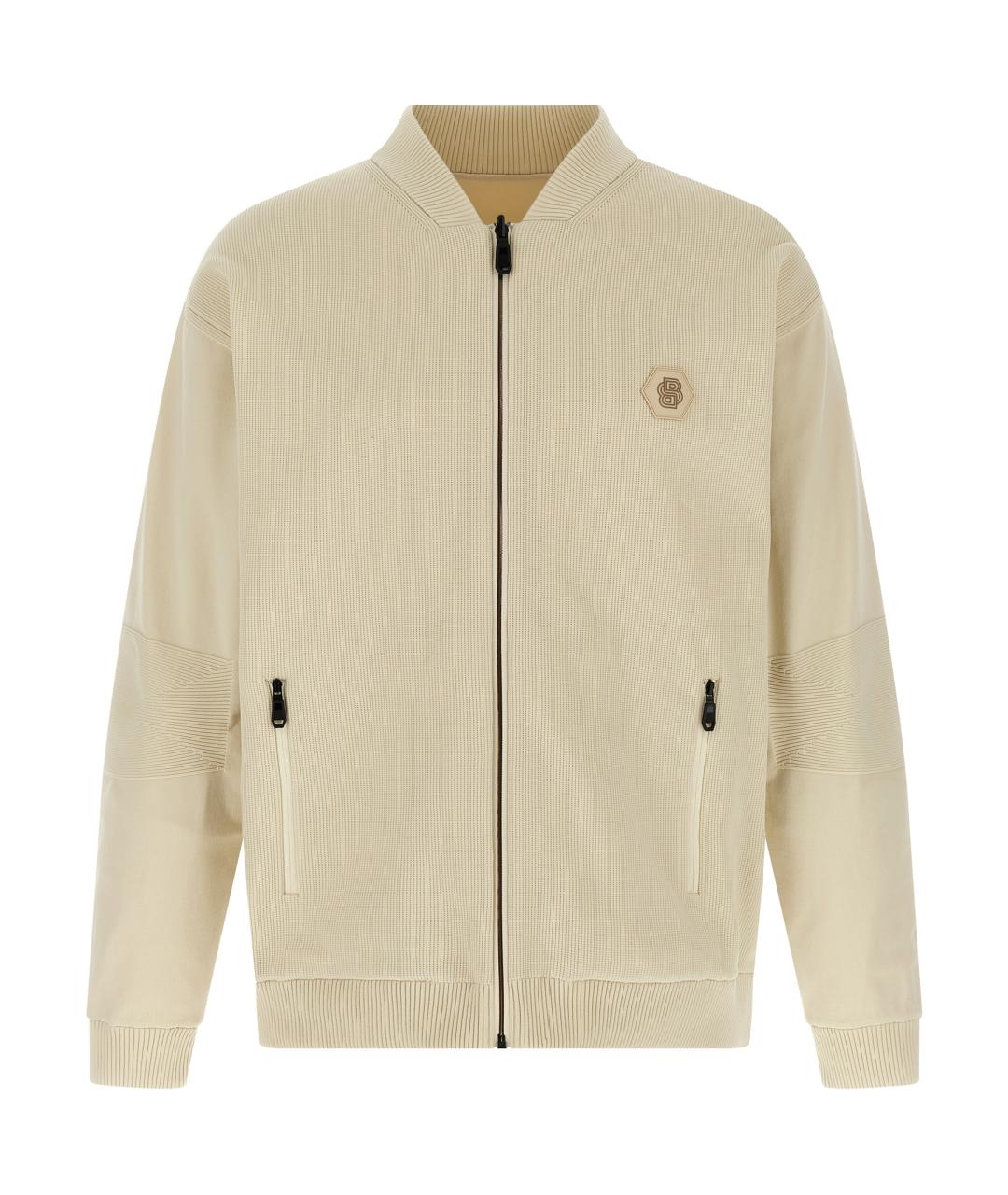 HUGO BOSS Бежевая полиамидовая куртка, фото 1