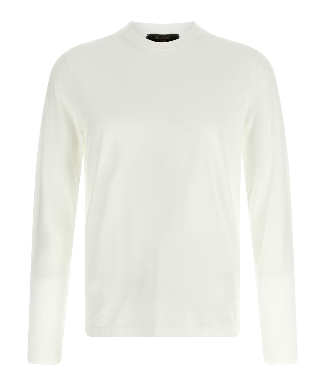 ZANONE Белая хлопковая футболка, фото 1