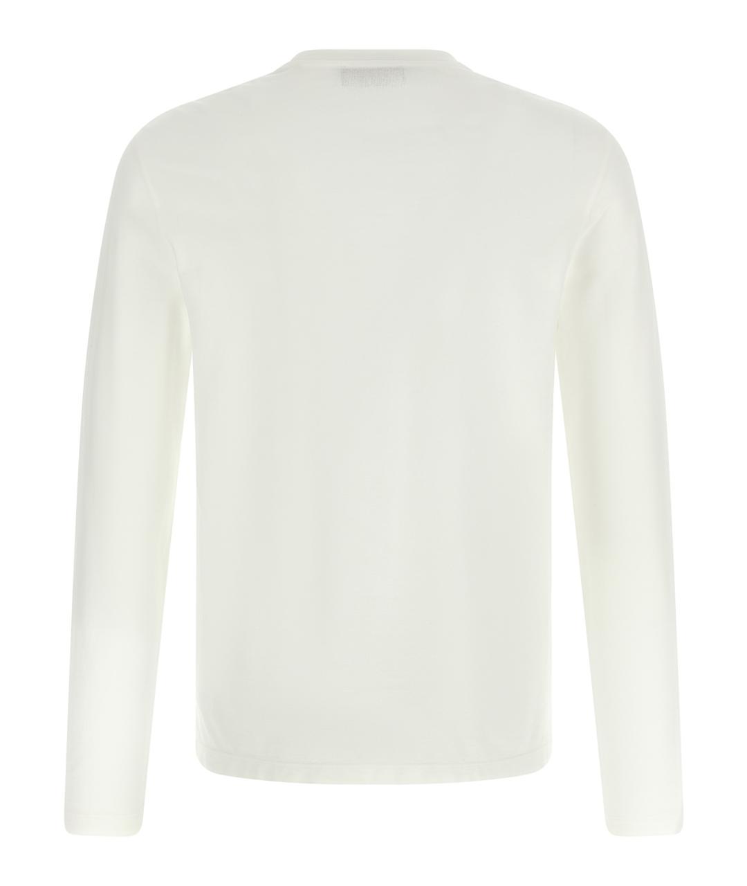 ZANONE Белая хлопковая футболка, фото 2