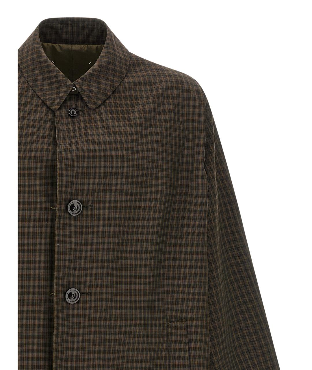 MAISON MARGIELA Мульти полиэстеровый тренч / плащ, фото 4