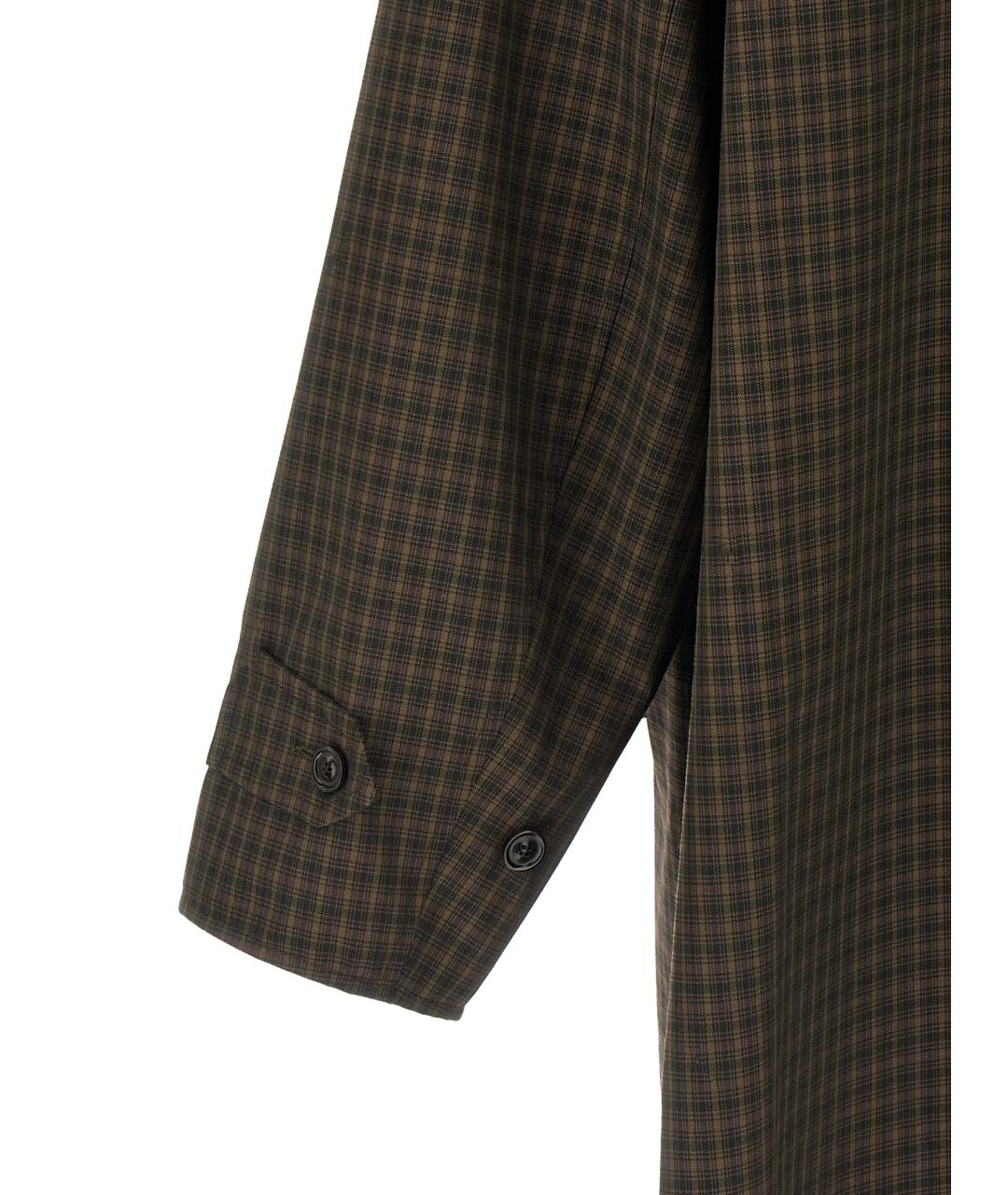 MAISON MARGIELA Мульти полиэстеровый тренч / плащ, фото 5