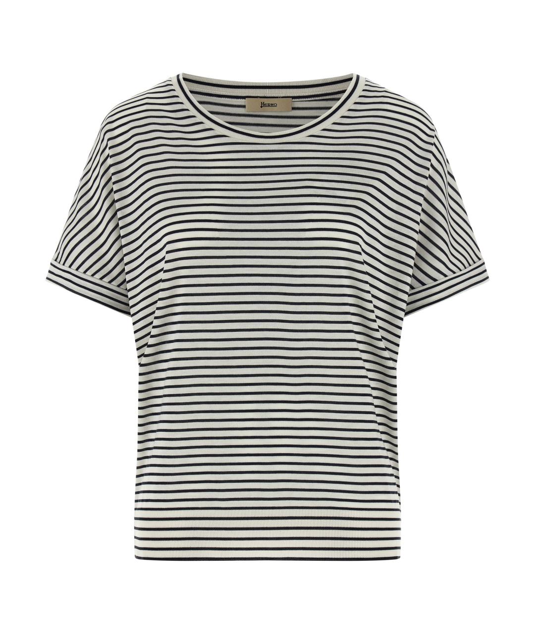 HERNO Синяя футболка, фото 1