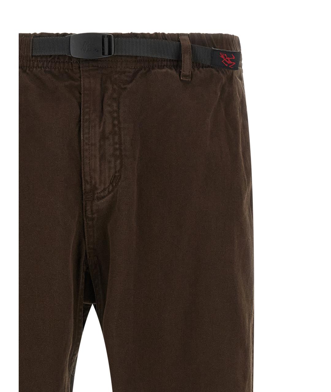 GRAMICCI Коричневые хлопковые повседневные брюки, фото 3