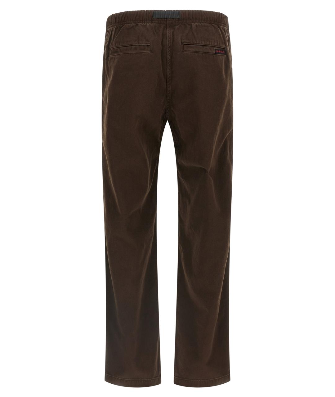 GRAMICCI Коричневые хлопковые повседневные брюки, фото 2