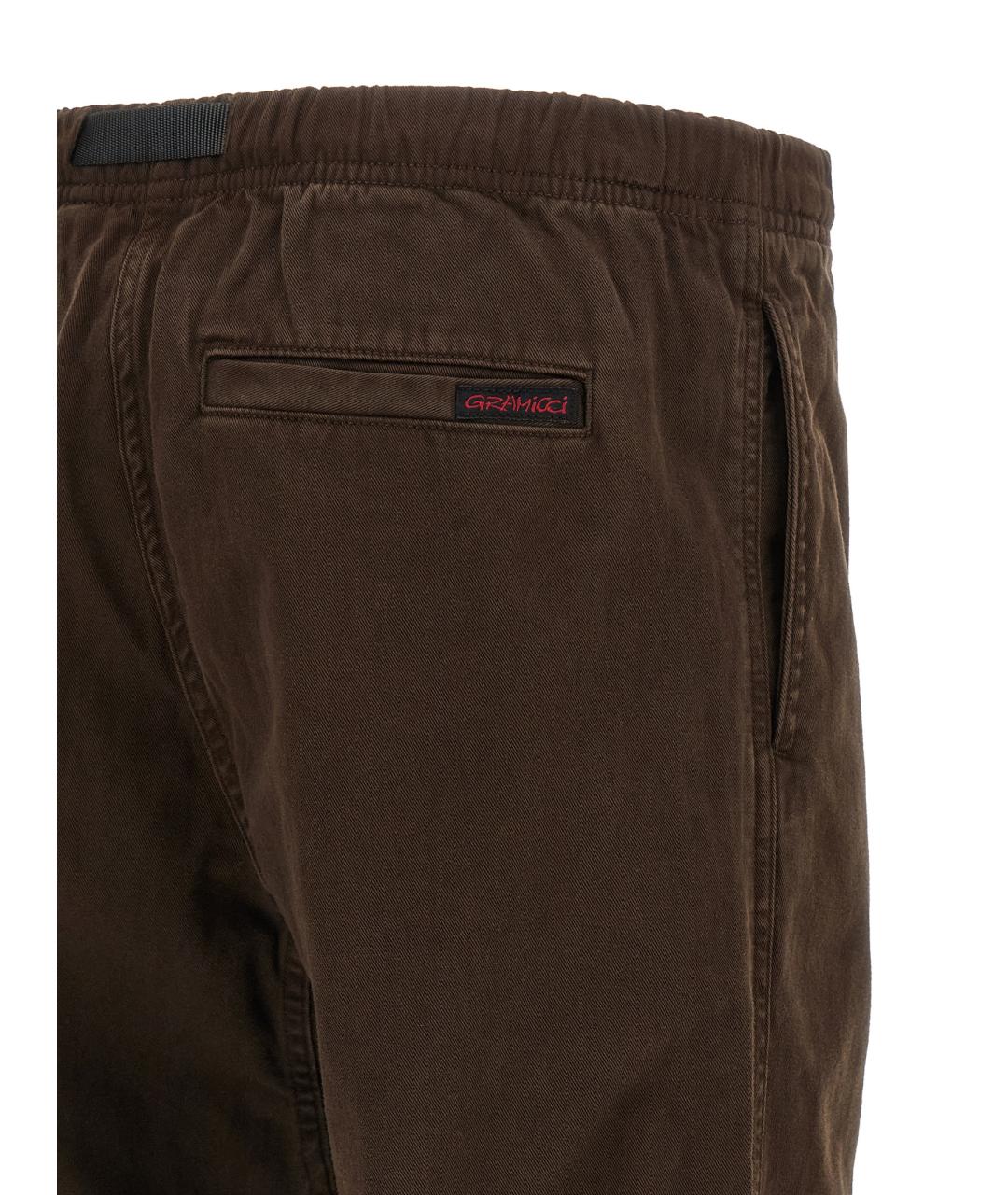 GRAMICCI Коричневые хлопковые повседневные брюки, фото 4