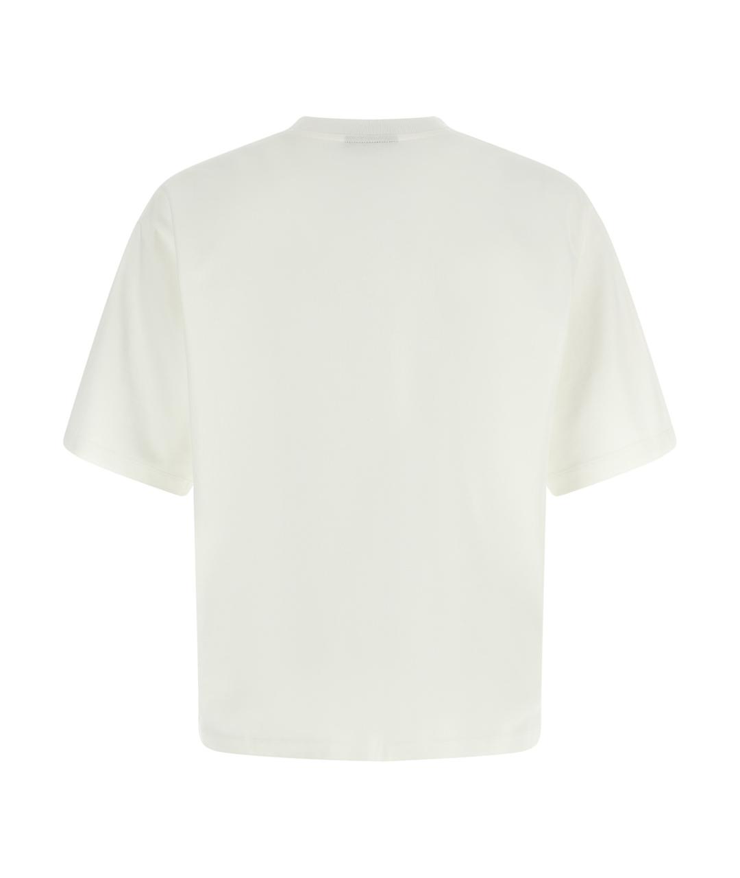 DSQUARED2 Белая хлопковая футболка, фото 2