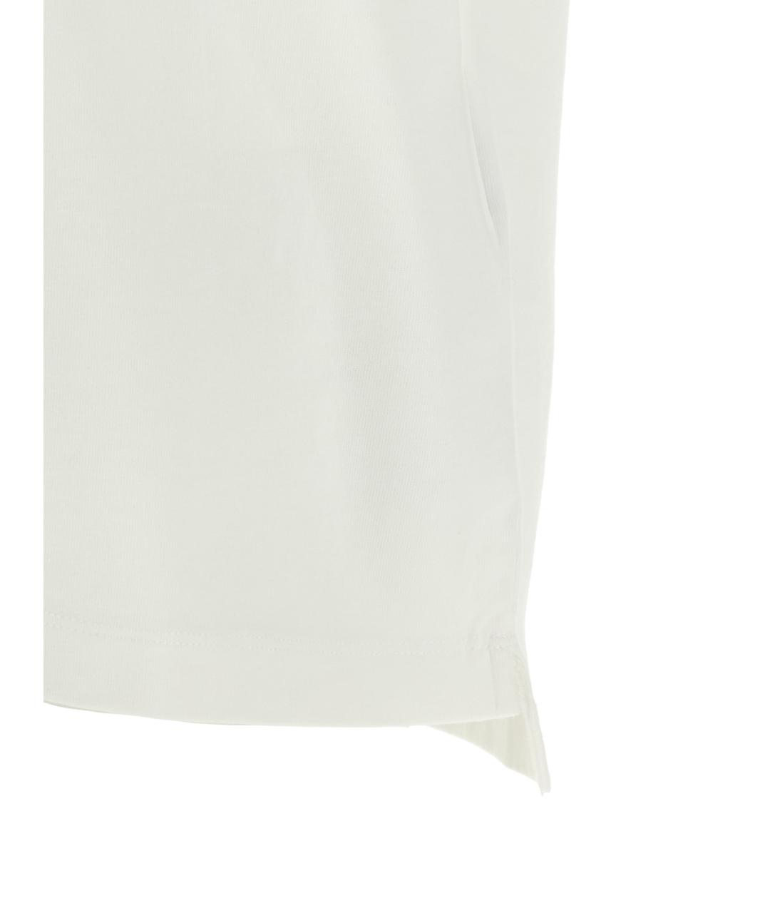 DSQUARED2 Белая хлопковая футболка, фото 4