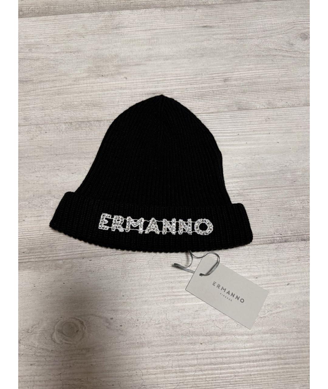 ERMANNO FIRENZE Черная шапка, фото 7
