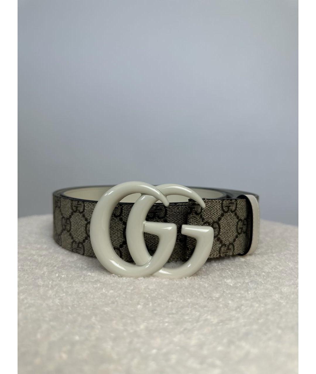 GUCCI Коричневый кожаный ремень, фото 3