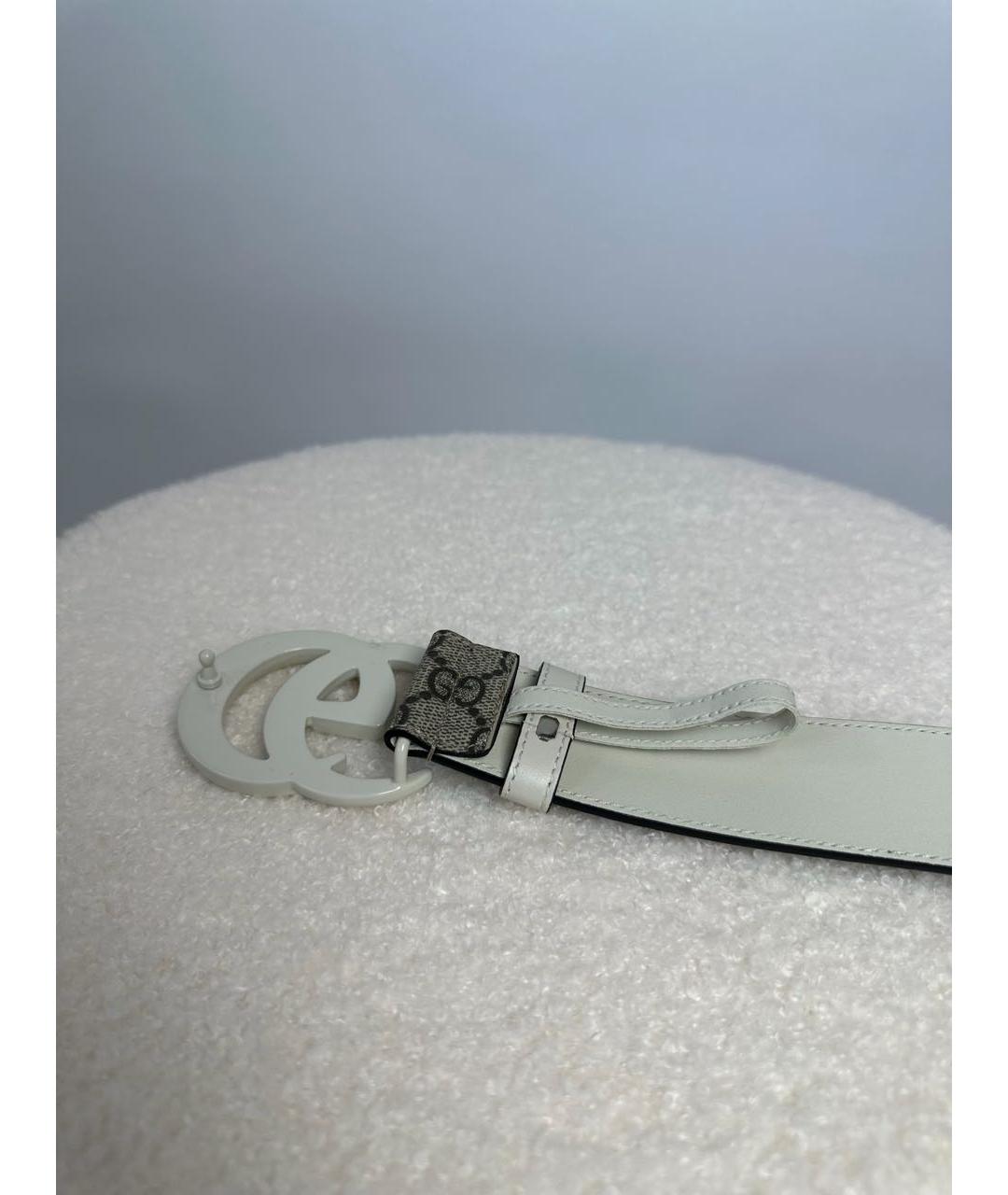 GUCCI Коричневый кожаный ремень, фото 8