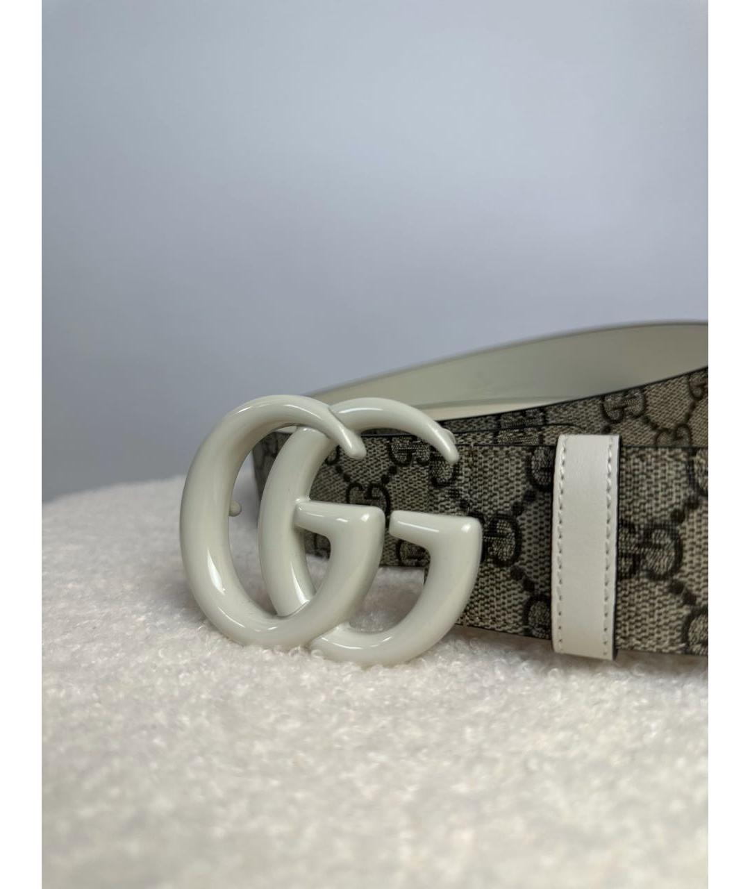 GUCCI Коричневый кожаный ремень, фото 7