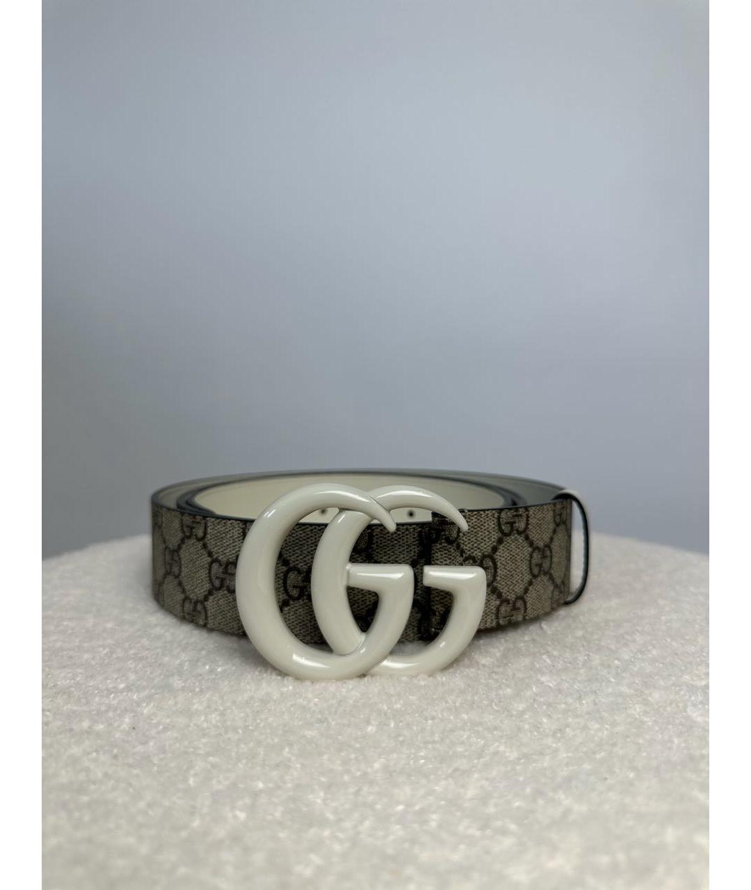 GUCCI Коричневый кожаный ремень, фото 9